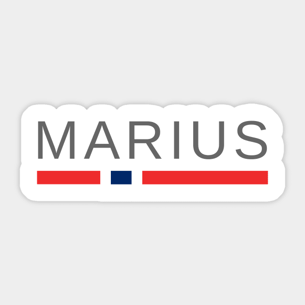 Marius Norge | Norway Sticker by tshirtsnorway